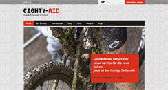 Desktop Screenshot of eighty-aid.com